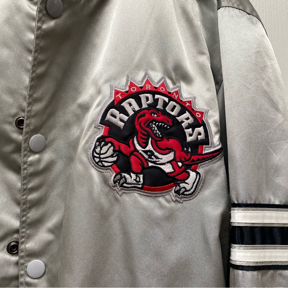 Vintage 1990s Toronto Raptors Starter Jacket - Picture 5 of 13